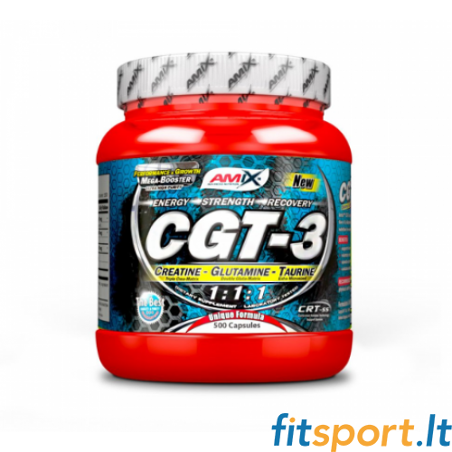 Amix Nutrition CGT 500 vāciņi. 